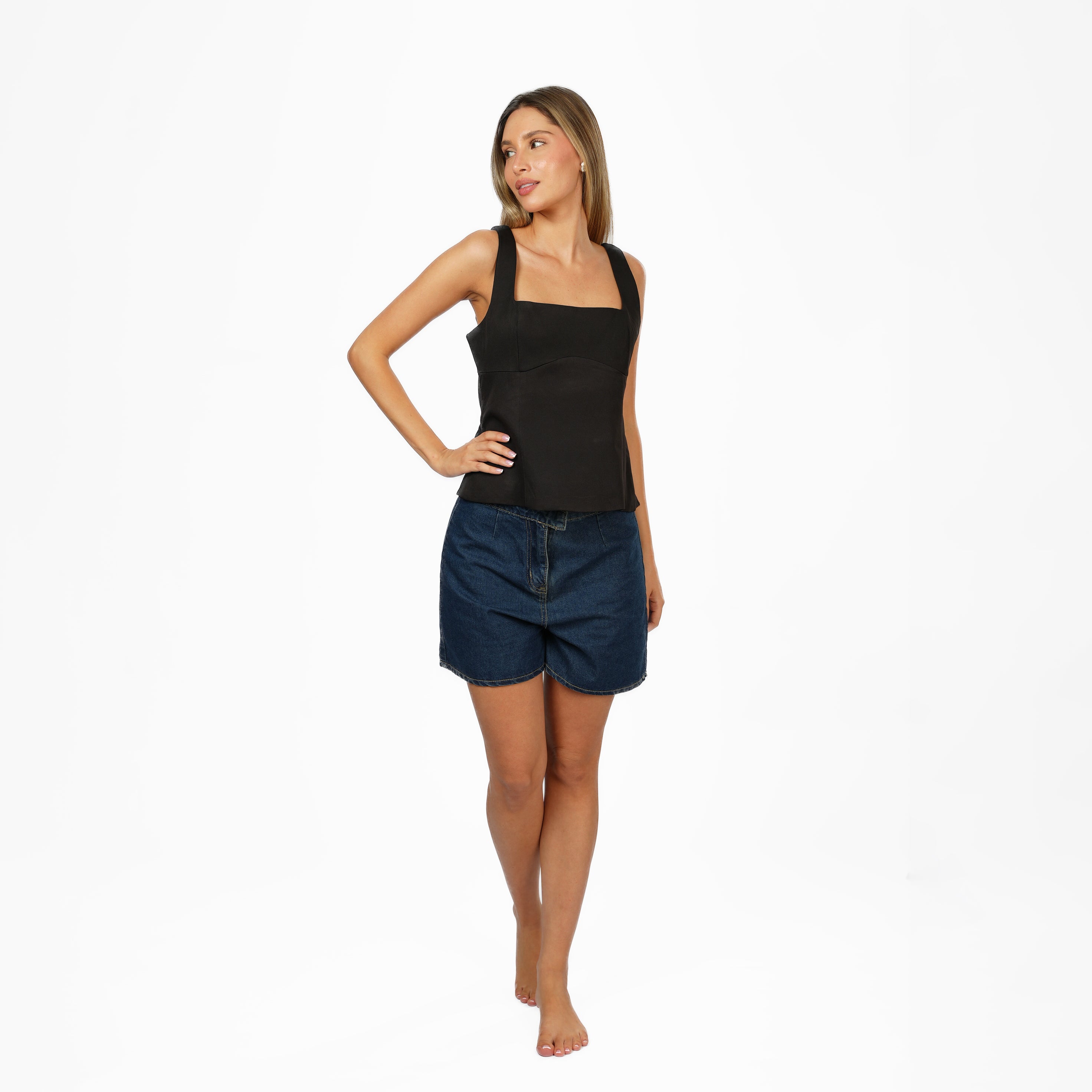 Backless Bow Top
