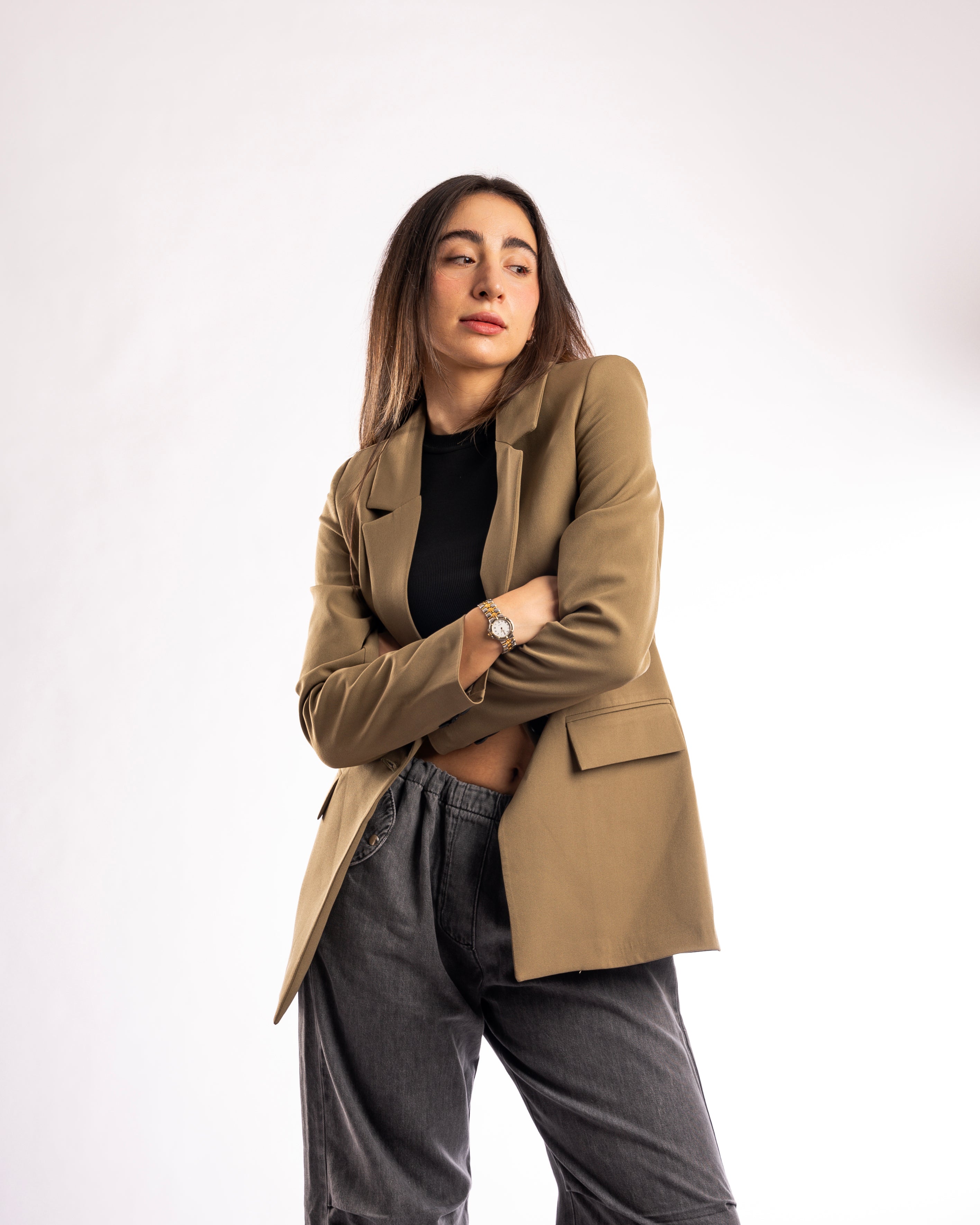 Basic Khaki Blazer