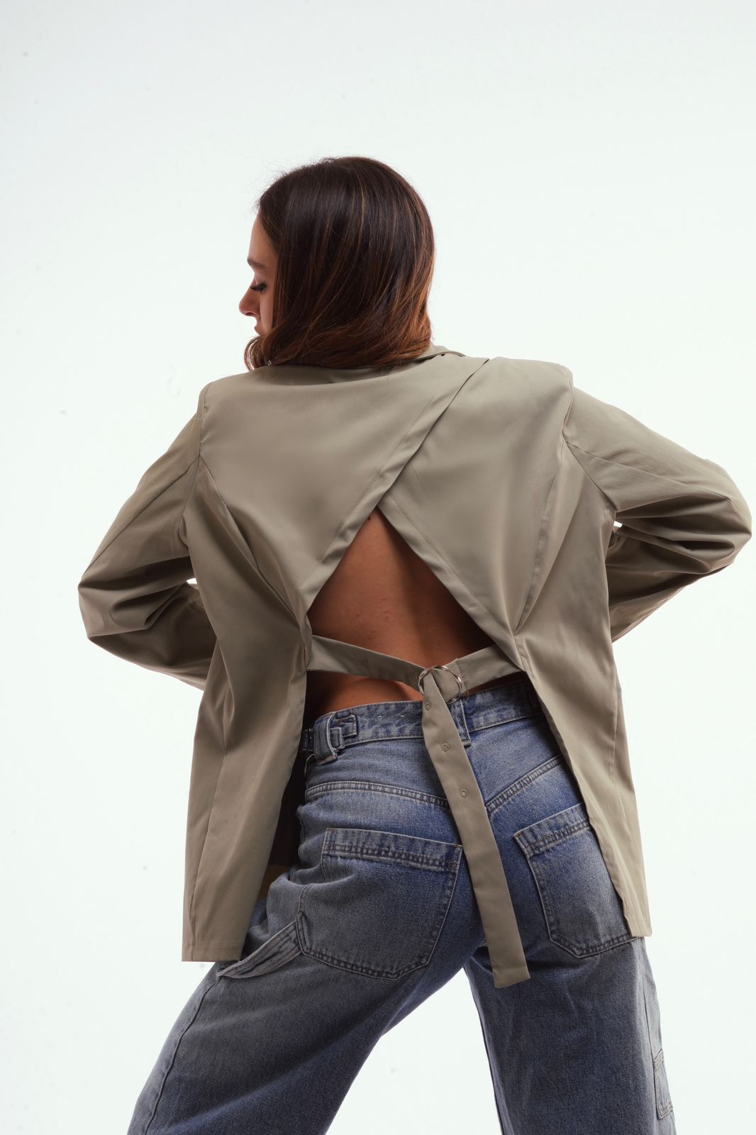 Open Back Blazer